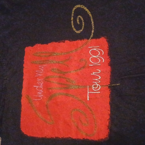 Paula Abdul Under My Spell Tour T-shirt 1991 Vintage EUC - Picture 4 of 4